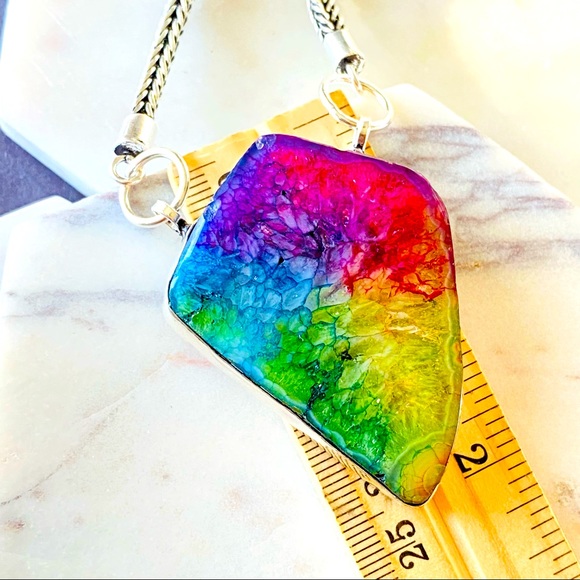 Rainbow Quartz Necklace - Picture 3 of 4